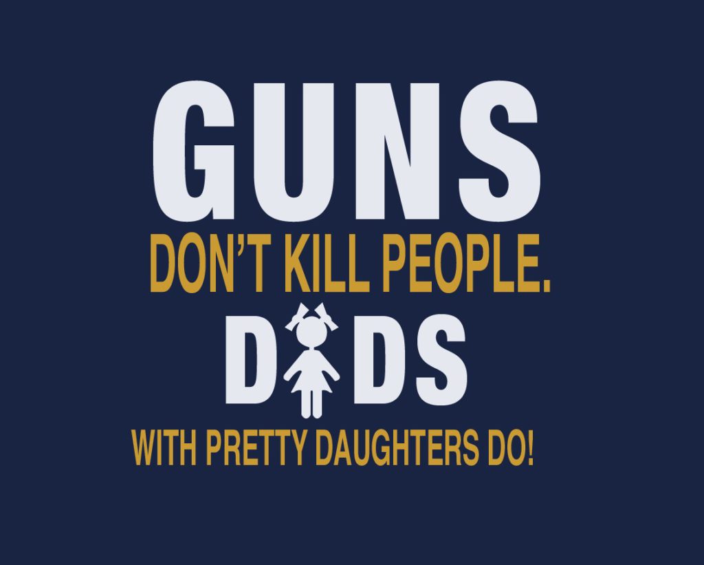 Guns don't kill people - variant 1